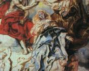 雅各布 约尔当斯 : The Coronation of The Virgin by the Holy Trinity